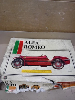 POCHER Torino K71 Alfa Romeo 8C 2300 Monza 1931 1/8 Scale Model Kit Da Recupero - Immagine 1 di 4