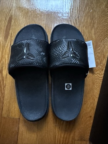 NIKE Kobe Offcourt Slides tutto nero taglia 12 IF2870 001