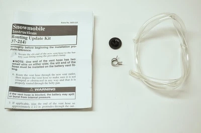 NEW OEM Arctic Cat Battery Hose Routing Kit 0637-214 NOS - Image 1 of 2