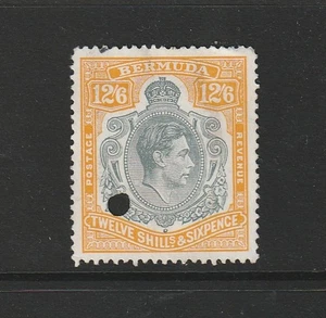 Bermuda, GV! Schlüsselbild gebraucht als Umsatz mit Lochung, 12/6 P14 wie abgebildet - Bild 1 von 2
