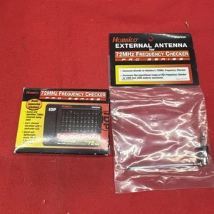 Hobbico 72MHZ frequency checker pro series and antenna HCAP0340 And 0341 - Picture 1 of 3