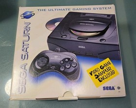 NEW SEGA Saturn Ultimate Gaming System + Video Game Sampler Model 2 Console NEW 