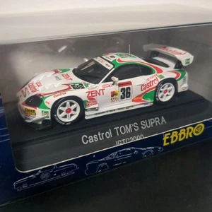 Modellino auto da corsa EBBRO 1/43 Castrol TOM'S Supra JGTC 2000 miniatura - Foto 1 di 6