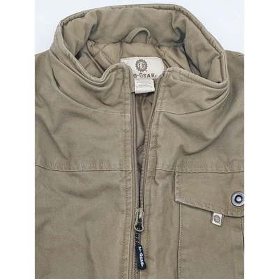 Ag-Gear Mens XL Utility Work Vest Quilted Insulated Full Zip Canvas Tan - Image 1 of 4