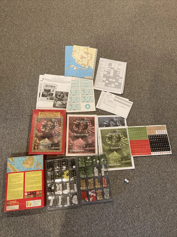 Avalon Hill WWII Empire of the Rising Sun Box Complete - Image 1 of 1