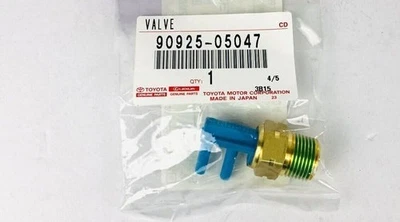 Válvula de conmutación de vacío bimetálica Toyota Corolla 4Runner MR2 AW 90925-05047 genuina Foto 1 de 2