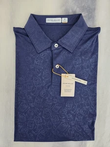 Polo Peter Millar peso piuma Chiamami Old Fashioned MS23EK103S uomo media  - Foto 1 di 10