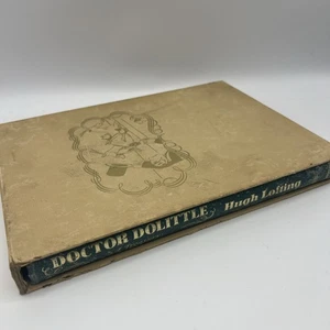 Doctor Dolittle A Treasury by Hugh Lofting 1967 w/ Slipcase - Picture 1 of 8