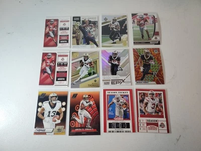 Michael Thomas Rookie Lot (12) 🔥🏈⚜️ New Orleans Saints Prizm, Mosaic,  Score - Image 1 of 4