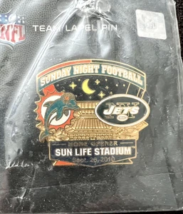 PIN DE LOS MIAMI DOLPHINS NY JETS APERTURA EN CASA 26/09/2010 ESTADIO SUNLIFE FÚTBOL AMERICANO NFL - Imagen 1 de 3