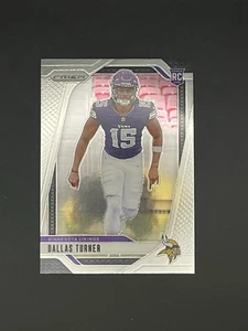 2024 Panini Prizm - Rookies Dallas Turner #324 (RC) Minnesota Vikings NFL - Bild 1 von 2