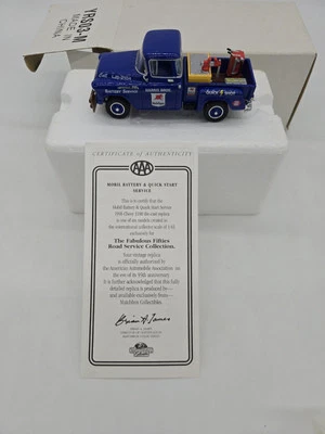 Matchbox 56 1956 Chevy 3100 Pickup Truck Mobil Battery Quick Start YRS03-M 1:43  - Image 1 of 4