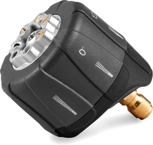 Pressure Washer Nozzle, 7-In-1 Quick Changeover Nozzle, Adjustable Pressure Wash - Picture 1 of 12