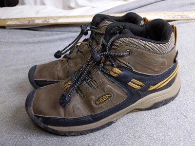 Keen Zapatos Juveniles Talla 3 Marrón Impermeable Botas de Senderismo Keendry Niños Niñas Duraderas Foto 1 de 4