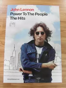 JOHN LENNON - POWER TO THE PEOPLE [ORIGINAL POSTER] - Picture 1 of 2