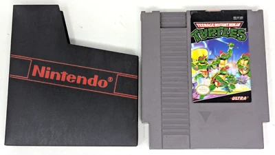Nintendo Entertainment System NES Teenage Mutant Ninja Turtles TMNT Game JM24 - Image 1 of 4