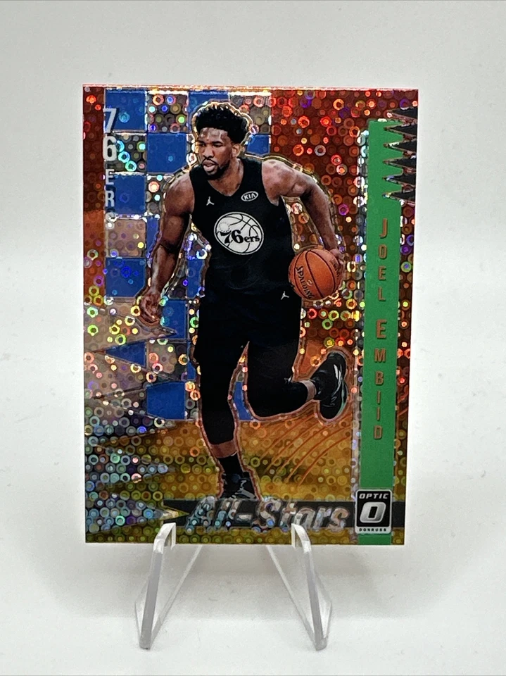 2018 Donruss Optic Fast Break Prizm All-Star Joel Embiid #15 - Image 1 of 2