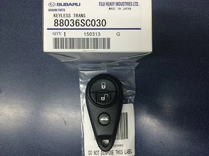 Genuine Subaru OEM Keyless Entry Remote Fob 2010-2014 Impreza Forester WRX STI - Picture 1 of 1