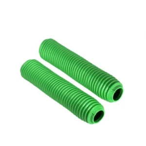 2x Davanti Forchetta Polvere Copertina Gheter Gattori Stivali Shock Assorbitore - Picture 1 of 5