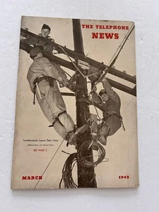 BELL TELEPHONE Company Of PA Magazine, Diamond State Telephone Co. March 1943 - Picture 1 of 2