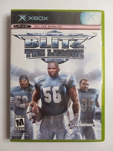 Blitz: The League (Microsoft Xbox, 2005) Completo con Manual - Imagen 1 de 3