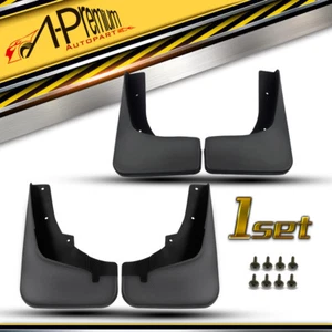 A-Premium 4x Splash Guard Mud Flaps For Mitsubishi Outlander 2006-2009 2.4L 3.0L - Picture 1 of 9