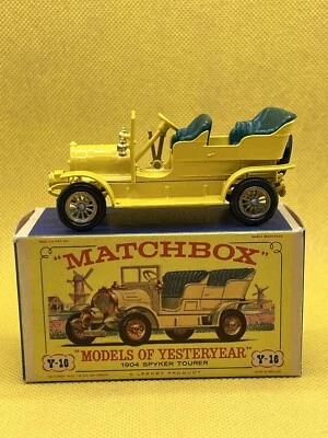 Matchbox Y-16 1904 Spyker Tourer Toy Car In Box | Lesney Models of Yesteryear - Image 1 of 4