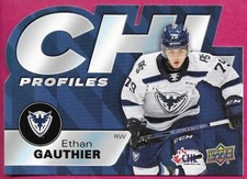 2021-22 Upper Deck CHL Profiles Hockey Rookie "You Pick from list"