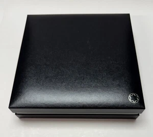 Montblanc Pen Black/Ivory Gift Square Storage Box Case - Bild 1 von 2