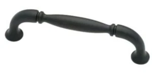 3-3/4" Mission Style Pull Flat Black - Picture 1 of 1