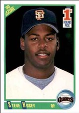 1990 Score Steve Hosey Rookie San Francisco Giants #666