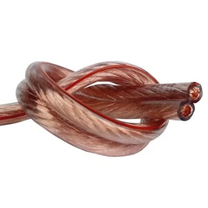 1m Lautsprecherkabel 6 qmm OFC Kupfer Kabel Hoch flexibel Home & Auto Car Hifi - Bild 1 von 1