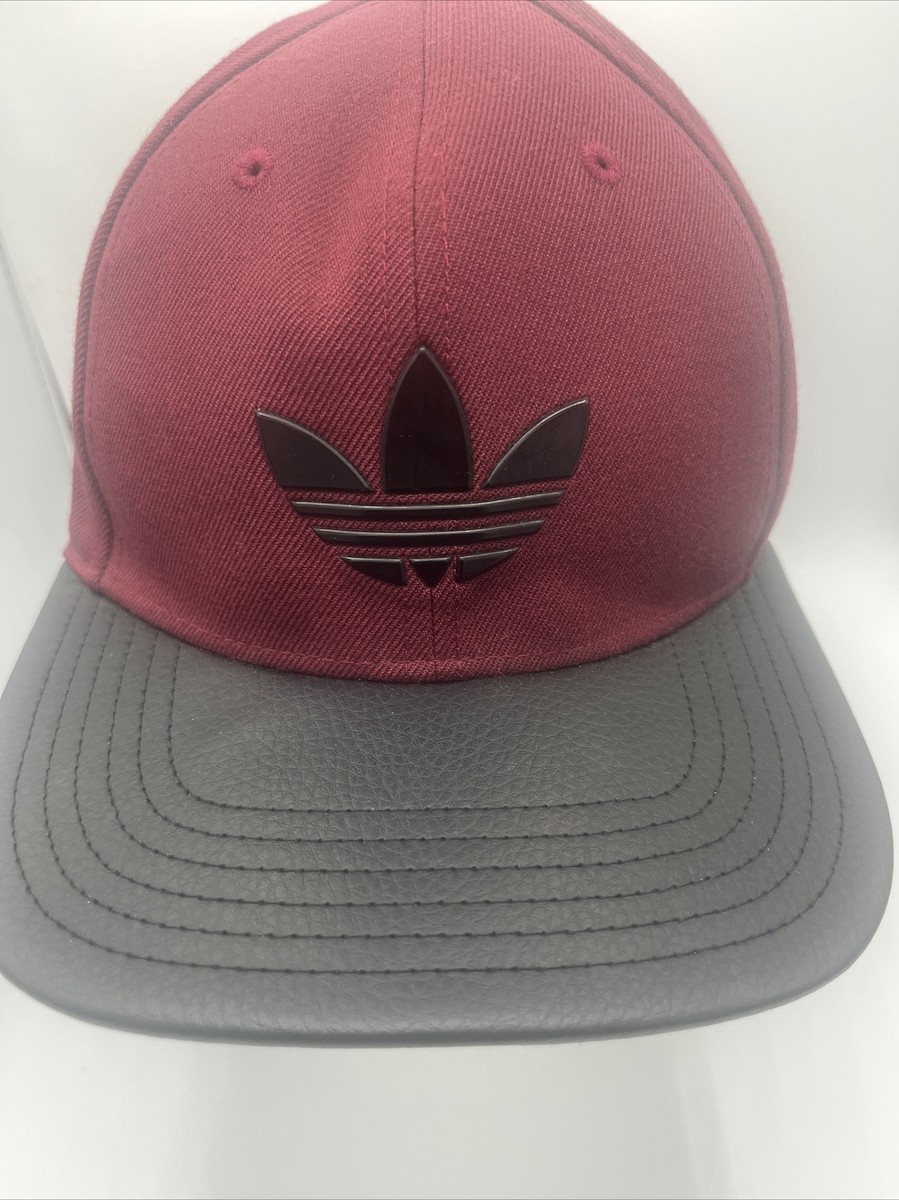 Adidas 00s Leather Logo Straight CAP