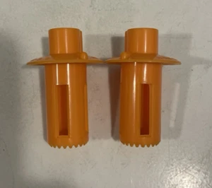2 weltweit kleinste Entsafter Kunststoff Küchenwerkzeug Orange Gadget - Bild 1 von 5