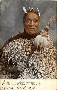 PC NEW ZEALAND, MOHI MAORI CHIEF, Vintage Postcard (b60712) - Picture 1 of 2