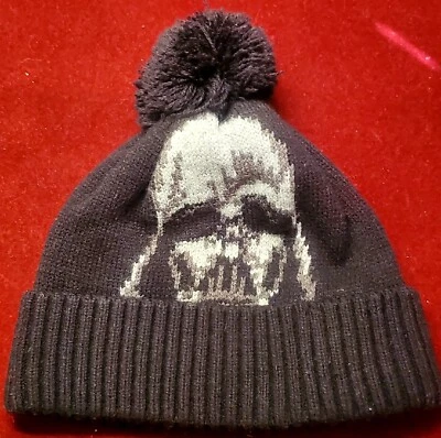 Boys GAP KIDS Star Wars Black Pom Beanie Knit HAT Sz S/M NWT - Image 1 of 4