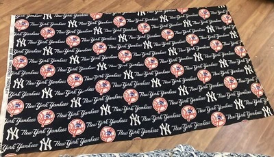 Manta New York Yankees MLB Talla 5x3 pies Color Negro Desde 2009 ¡Excelente Estado! Foto 1 de 3