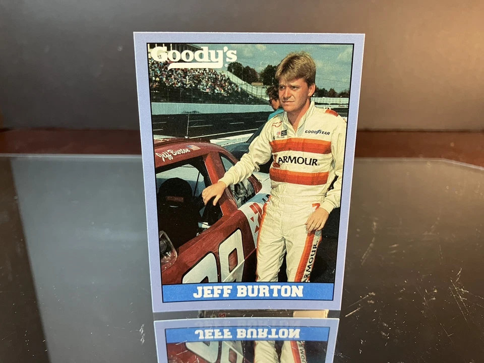 Jeff Burton Traks Goody's Invitational Series 1992 Card #10 - Image 1 of 1