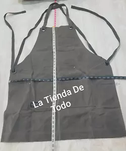 HEAVY DUTY CANVAS WOOD CARPENTER WORK APRON READ - Picture 1 of 5