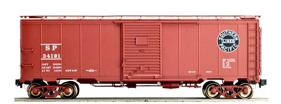 Accucraft AM32-553 AAR Box Car - Southern Pacific, brown