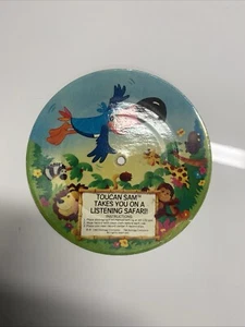 Disco de cartón vintage Kellogg's "TOUCAN SAM" 1983 33 RPM - Imagen 1 de 3