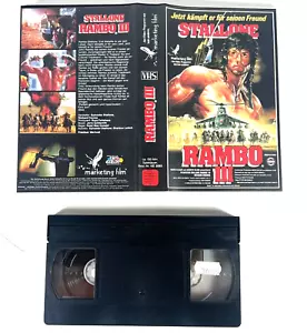 1988 VHS - Stallone Rambo III Marketing Film 100min - Deutsch Tape - Bild 1 von 2