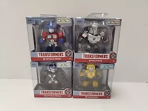 Jada Metal Figs 2024 Transformers Collection 2.5 inch Full Set of 4 Figures Toys - Picture 1 of 10