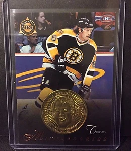 Joe Thornton 1997-98 Pinnacle Mint Card w/ Brass Coin RC #29 Boston Bruins - Picture 1 of 1