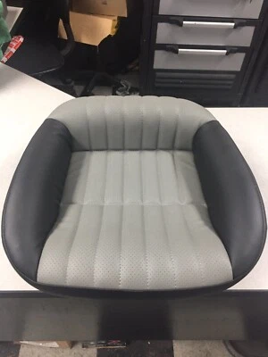 Camaro 2002 35 aniversario OEM parte inferior trasera ébano con cubierta de asiento de cuero estaño Foto 1 de 4