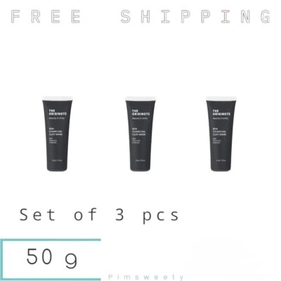 Set of 3 pcs X 50 g The Originote BHA The Originote BHA Charcoal Clay Mask Mud - Image 1 of 4
