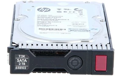 HP - 658102-001 - 2TB hot-plug SATA HDD 2000GB SATA Interne Festplatte - Bild 1 von 3