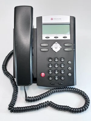 Polycom SoundPoint IP 331 (sin fuente de alimentación, el teléfono tiene alimentación a través de Ethernet) Foto 1 de 4