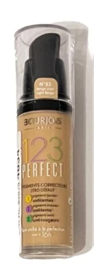 Bourjois Foundation 1 2 3 Perfect Concealer 53 Light Beige Matt LSF 10 30ml - Bild 1 von 3