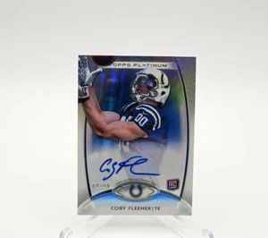 COBY FLEENER 2012 RC Auto Topps Platinum Blue /99 - Picture 1 of 2